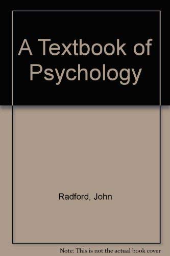 9780415057400: A Textbook of Psychology