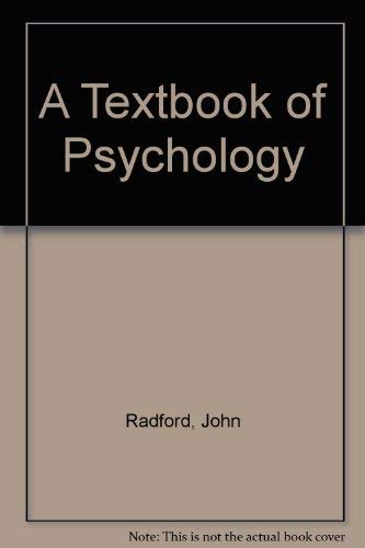 Stock image for A Textbook of psychology for sale by Phatpocket Limited