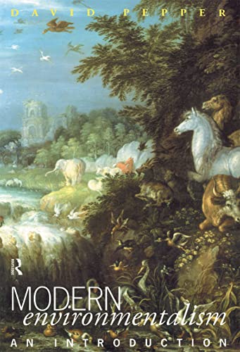 Stock image for Modern Environmentalism : An Introduction for sale by Better World Books