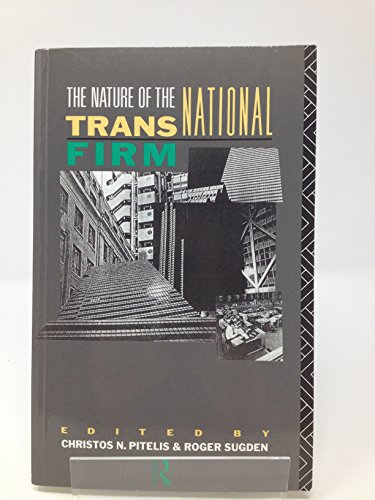 Imagen de archivo de The Nature of the Transnational Firm a la venta por AwesomeBooks
