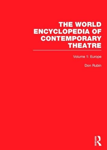 Stock image for The World Encyclopedia of Contemporary Theatre, Volume 1: Europe for sale by Book Dispensary