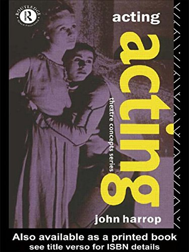 Imagen de archivo de Acting (Theatre Concepts) a la venta por WorldofBooks