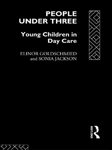 Imagen de archivo de People under Three : Young Children in Daycare a la venta por Better World Books Ltd