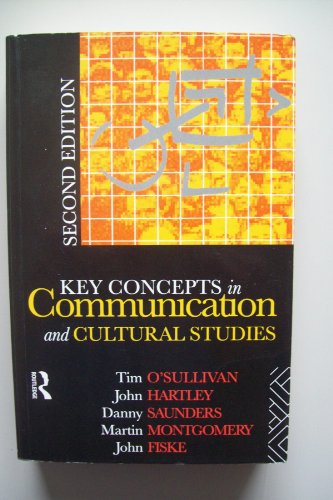 Beispielbild fr Key Concepts in Communication and Cultural Studies zum Verkauf von Better World Books