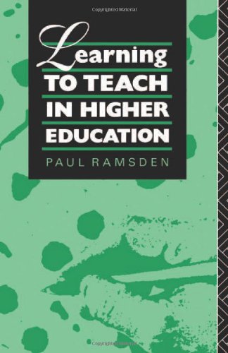 Stock image for Learning to Teach in Higher Education for sale by Wonder Book