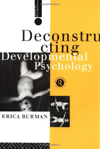 Imagen de archivo de Deconstructing Developmental Psychology (Critical Psychology) a la venta por Open Books