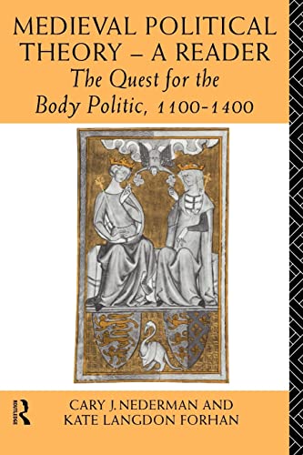 9780415064897: Medieval Political Theory: A Reader: The Quest for the Body Politic 1100-1400
