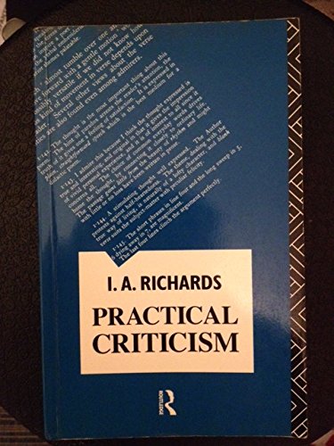 9780415065832: Practical Criticism