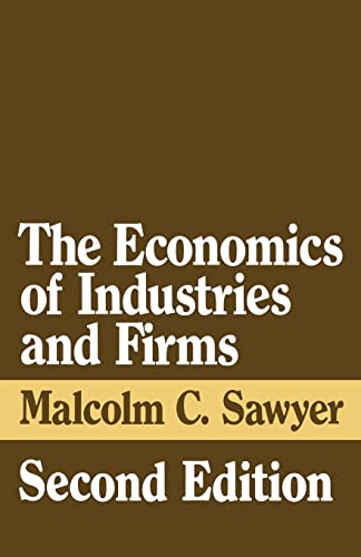 Beispielbild fr The Economics of Industries and Firms zum Verkauf von Blackwell's