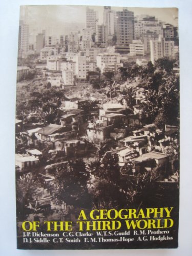 Beispielbild fr Geography of the Third World zum Verkauf von Bingo Used Books