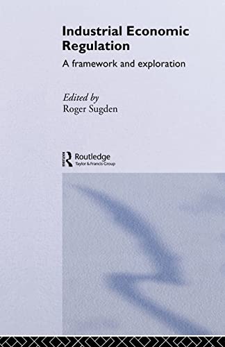 Imagen de archivo de Industrial Economic Regulation : A Framework and Exploration a la venta por Blackwell's