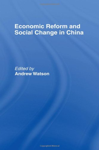 Beispielbild fr Economic Reform and Social Change in China zum Verkauf von Chiron Media