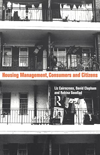 Stock image for Housing Management, Consumers and Citizens for sale by Chiron Media