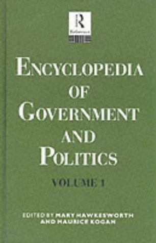 Imagen de archivo de Encyclopedia of Government and Politics a la venta por Better World Books
