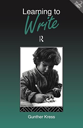 Stock image for Learning to Write for sale by Blackwell's