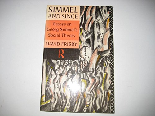 Imagen de archivo de Simmel and Since a la venta por ThriftBooks-Dallas