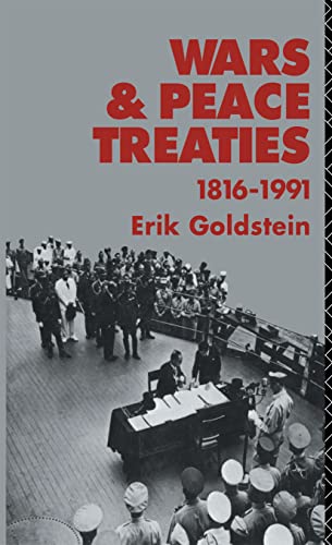 Imagen de archivo de Wars and Peace Treaties: 1816 to 1991 a la venta por Chiron Media