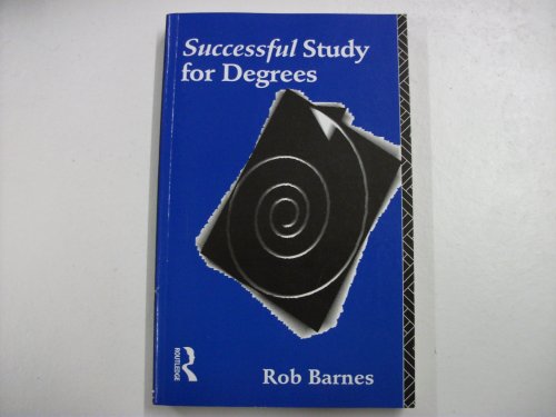 Imagen de archivo de Successful Study for Degrees a la venta por AwesomeBooks