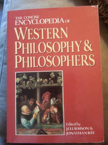 Beispielbild fr The Concise Encyclopedia of Western Philosophy and Philosophers zum Verkauf von AwesomeBooks