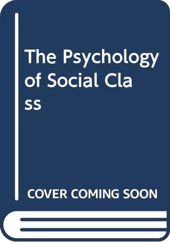 The Psychology of Social Class (9780415079549) by Argyle, Michael