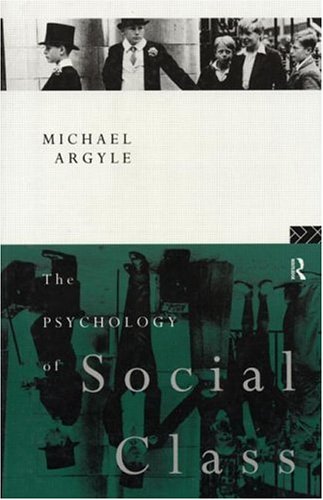 Imagen de archivo de The Psychology of Social Class a la venta por WorldofBooks