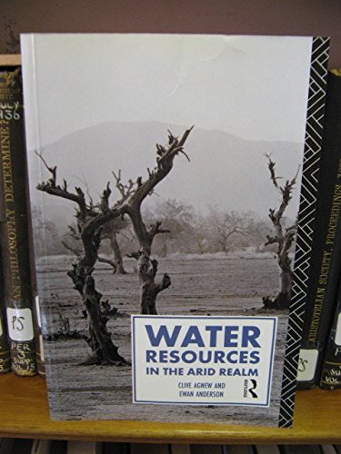 Imagen de archivo de Water Resources in the Arid Realm a la venta por Peter Rhodes