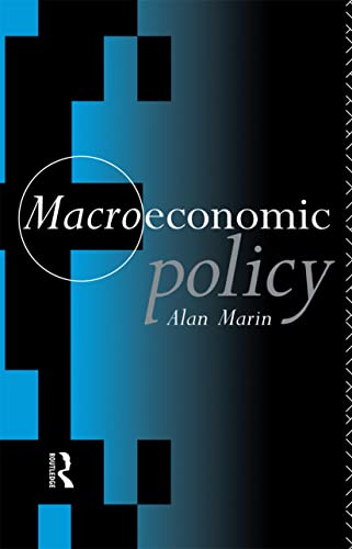 Imagen de archivo de Macroeconomic Policy a la venta por Bahamut Media