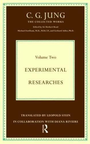 Stock image for The Collected Works of C.G. Jung: Experimental Researches (Volume 2) for sale by Anybook.com