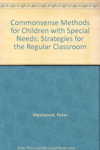 9780415087728: Commonsense Methods for Children with Special Needs: Strategies for the Regular Classroom