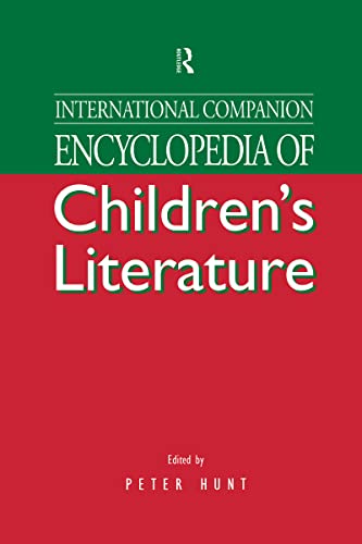 9780415088565: International Companion Encyclopedia of Children's Literature