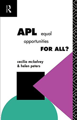 Beispielbild fr APL: Equal Opportunities for All? zum Verkauf von Blackwell's