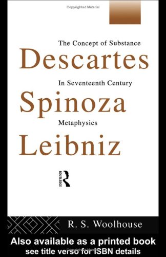 Beispielbild fr Descartes, Spinoza, Leibniz. The concept of substance in seventeenth-century metaphysics. zum Verkauf von Antiquariaat Spinoza