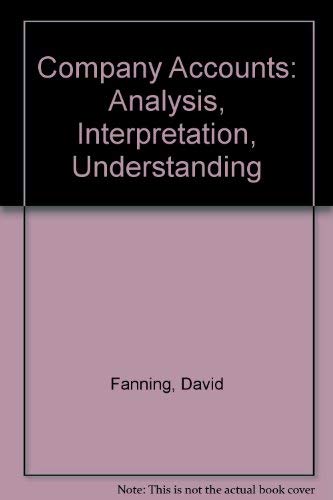 9780415091015: Company Accounts: Analysis, Interpretation, Understanding