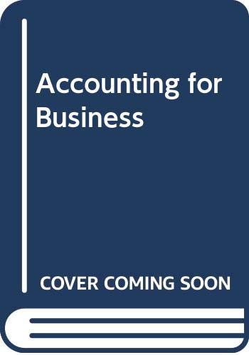 Stock image for Accounting for Business for sale by WorldofBooks