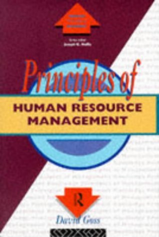 Imagen de archivo de The Principles of Human Resource Management (Routledge Series in the Principles of Management) a la venta por WorldofBooks