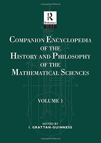 Stock image for Comp Ency Hist Phil Math V 1: Vol 1 for sale by WorldofBooks