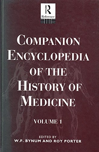 Beispielbild fr Companion Encyclopedia of the History of Medicine, Vol. 1 zum Verkauf von Wonder Book