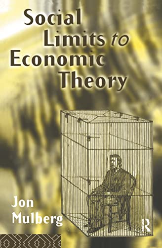 Imagen de archivo de Social Limits to Economic Theory a la venta por Chiron Media