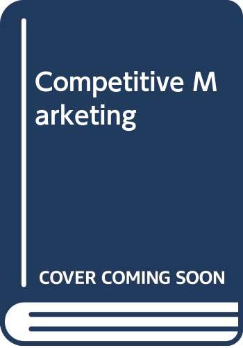 9780415093170: Competitive Marketing: A Strategic Approach