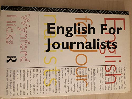 9780415094931: English for Journalists