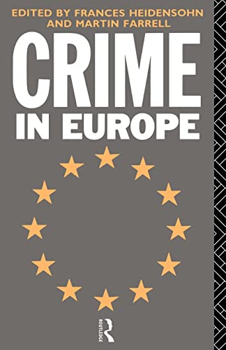 Imagen de archivo de Crime in Europe a la venta por Reuseabook