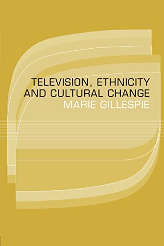 Beispielbild fr Television, Ethnicity and Cultural Change zum Verkauf von Blackwell's