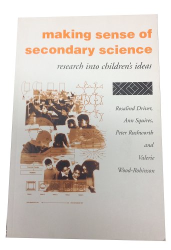 Beispielbild fr Making Sense of Secondary Science : Research into Children's Ideas zum Verkauf von Better World Books