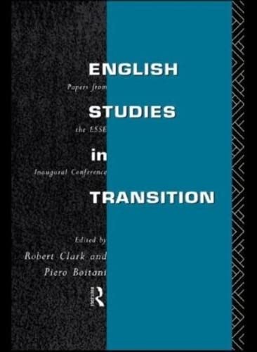 9780415098335: English Studies in Transition: Papers from the Inaugural Conference of the European Society for the Study of English