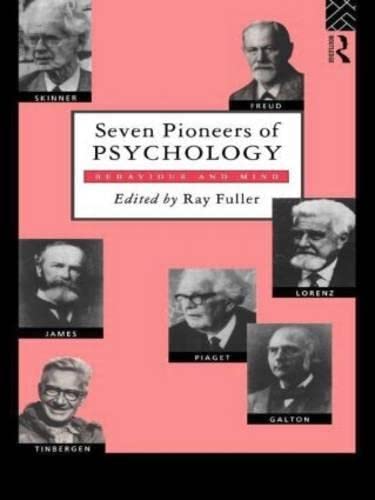 Imagen de archivo de Seven Pioneers of Psychology a la venta por Better World Books