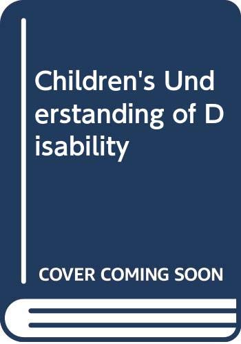 Childrens Understanding Disabil Cl (9780415101318) by Lewis