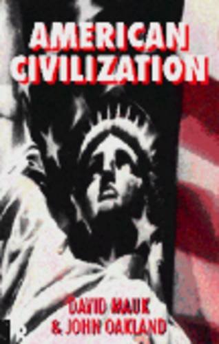Imagen de archivo de American Civilization: An Introduction a la venta por Ammareal