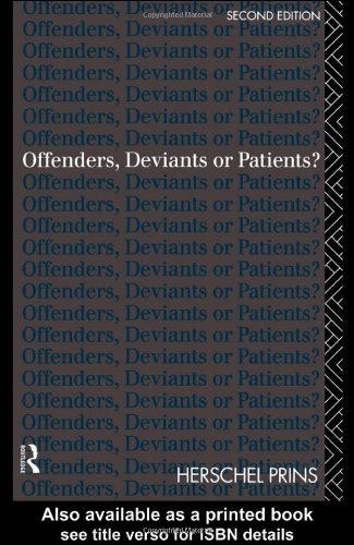 Beispielbild fr Offenders, Deviants or Patients? zum Verkauf von WorldofBooks