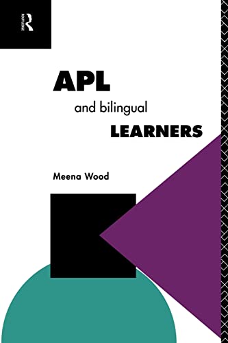 Imagen de archivo de APL and the Bilingual Learner a la venta por Blackwell's