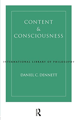 9780415104319: Content and Consciousness (International Library of Philosophy)